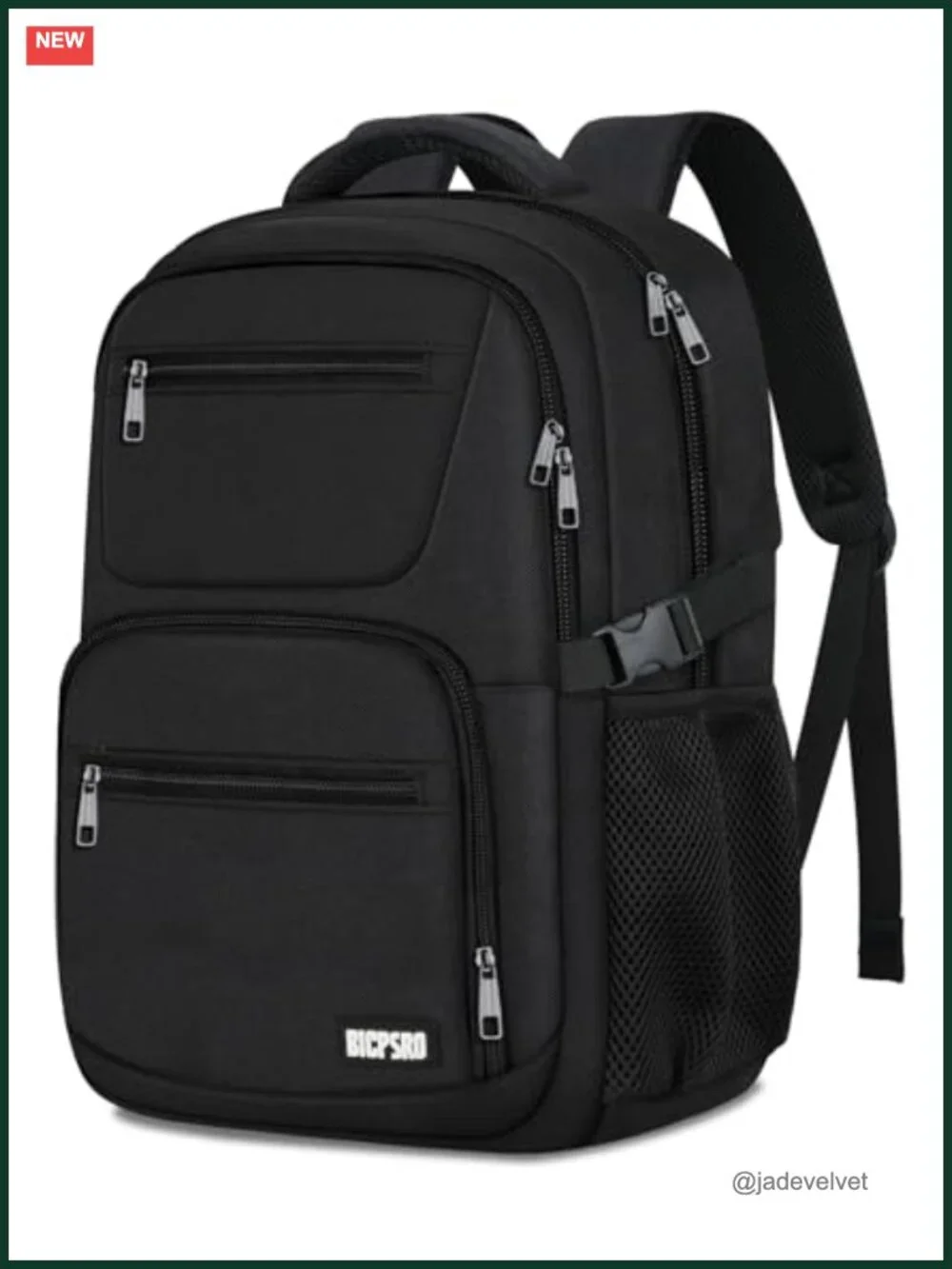 30L Laptop Backpack with Reinforced Straps for School Travel Work